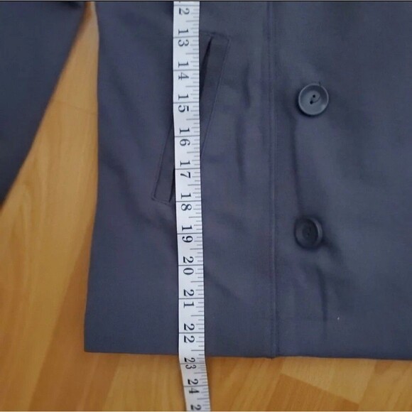 Calvin Klein Women's Soft Gray Button Versatile Jacket, Medium - Picture 8 of 8